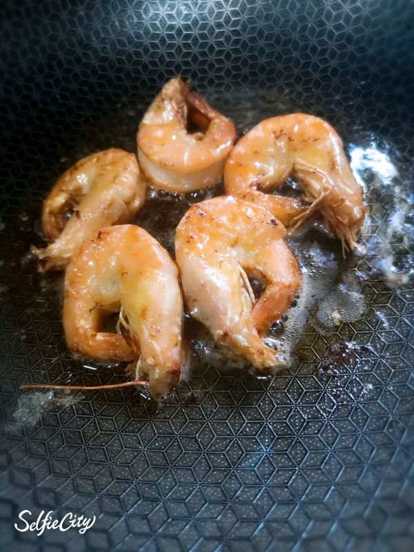 超级好吃的鲜虾芝士奶油意面