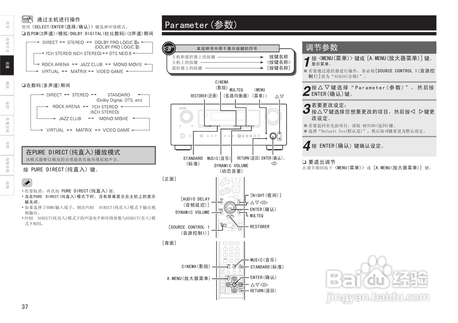 天龙AVC-2309型环绕音效扩大机说明书:[2]