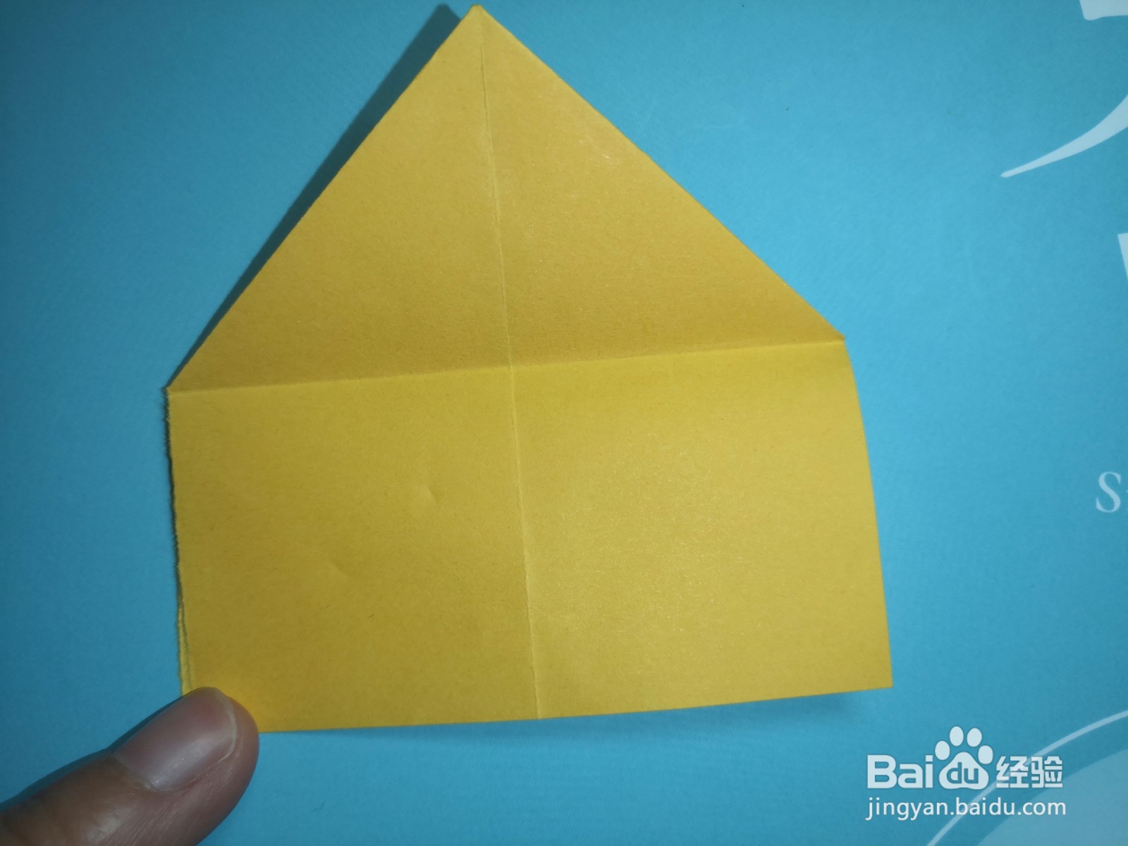 折纸:夏天快要来了,折一个遮阳帽