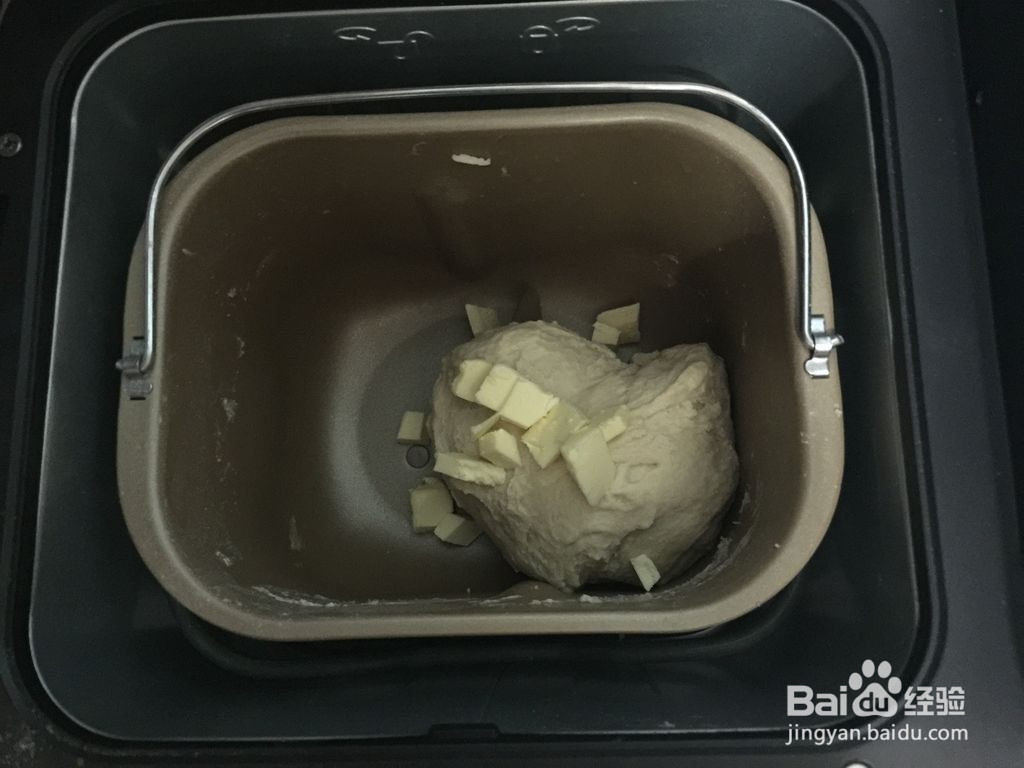 三色蜜豆吐司的做法