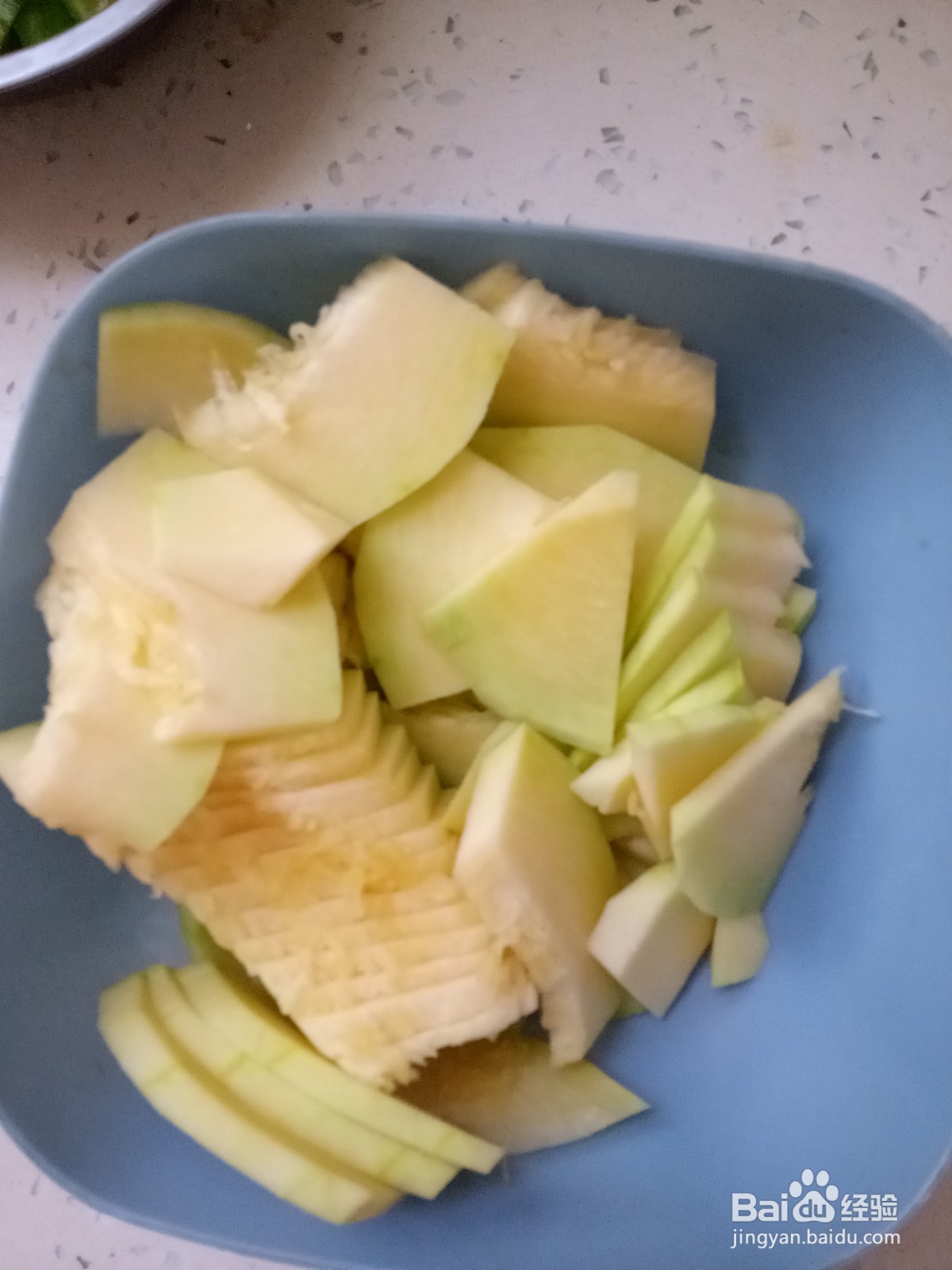 嫩南瓜炒鸡胸肉