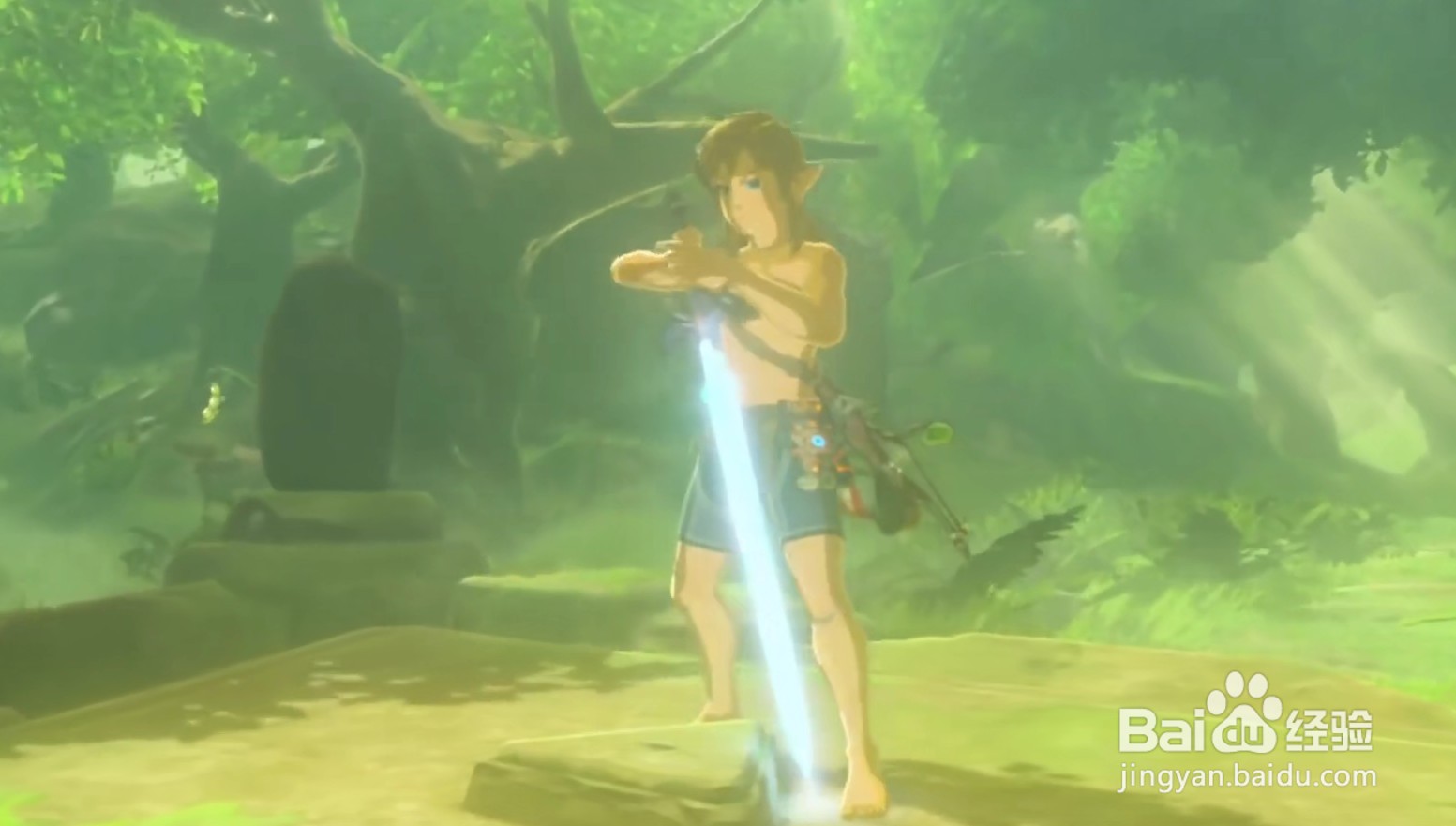 塞尔达如何三颗心拔大师剑#校园分享#