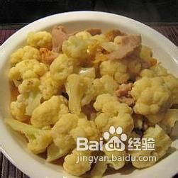 肉类（一）：[26]椰菜花炒肉丝