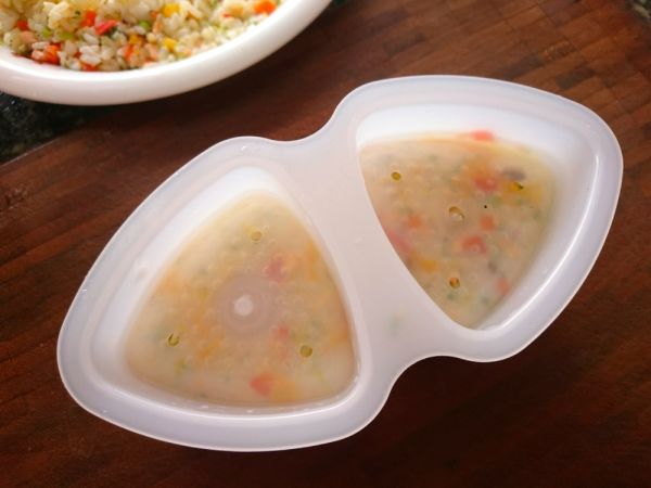 三文鱼彩蔬小饭团