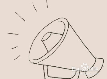 喇叭怎么画好看