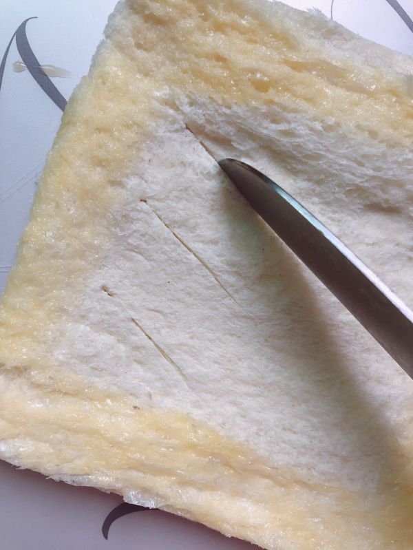 香蕉可可流心吐司派