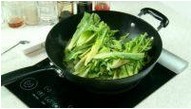 蒜香油麦菜的做法