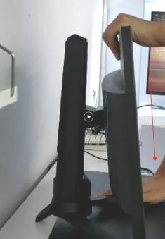 电脑显示器怎么调升降