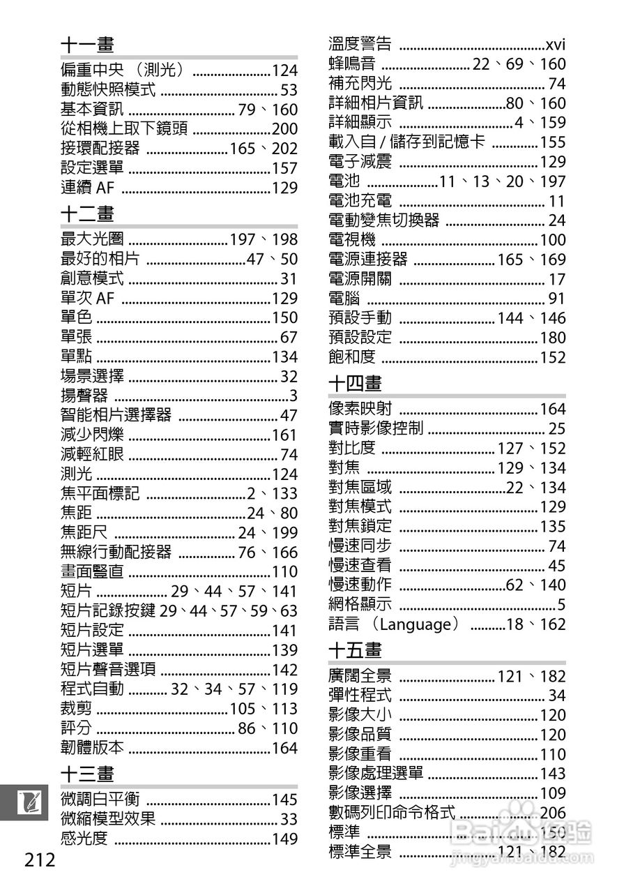 尼康Nikon 1 J3数码相机说明书:[24]