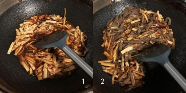 香辣魔芋杏鲍菇，多下几碗饭！