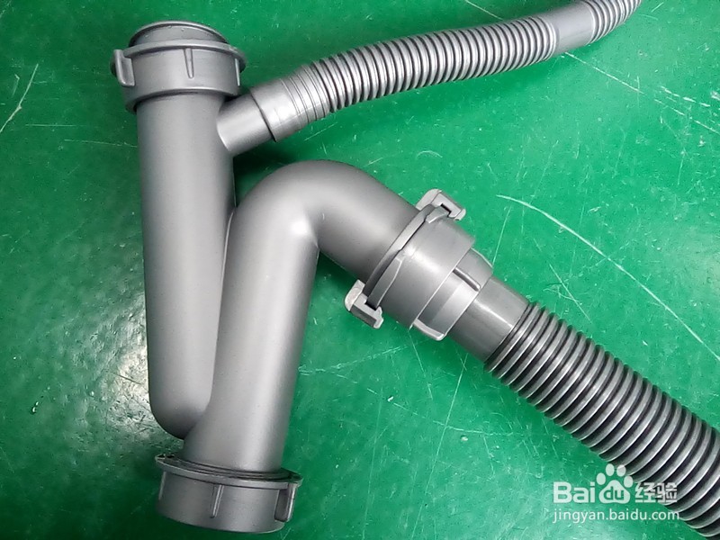 单盆美式下水安装步骤