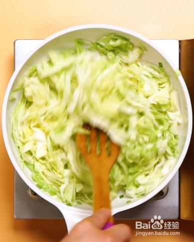 包菜粉丝如何制作