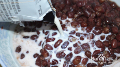 如何全手工自制微夏私语红豆牛奶