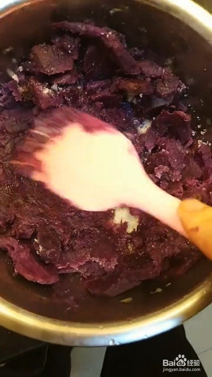 怎样在家正确自制味美的水晶紫薯卷