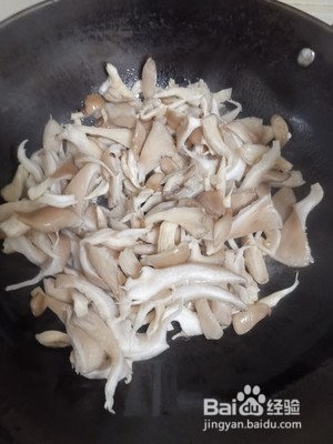 蘑菇炒韭菜做法啊