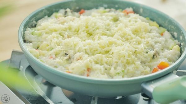 西葫芦奶酪炖饭