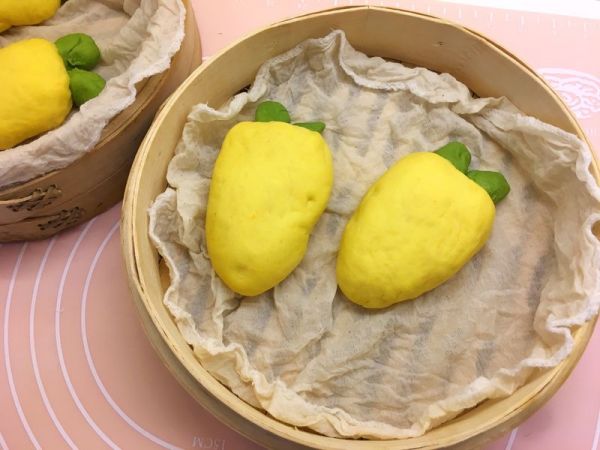 奶香胡萝卜馒头