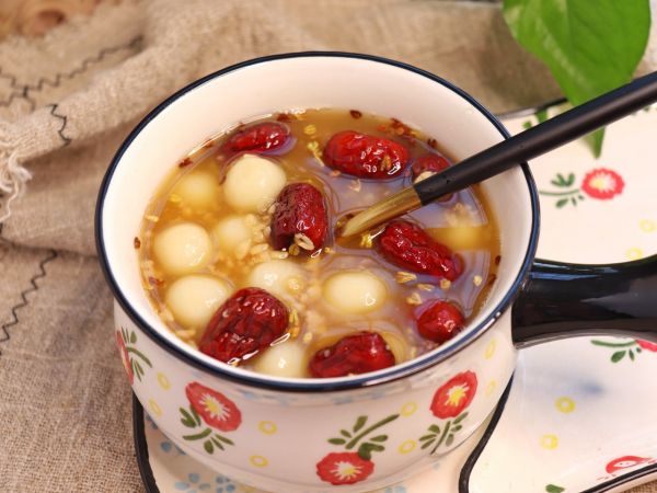 桂花酒酿小元宵