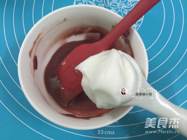 彩绘爱心蛋糕卷