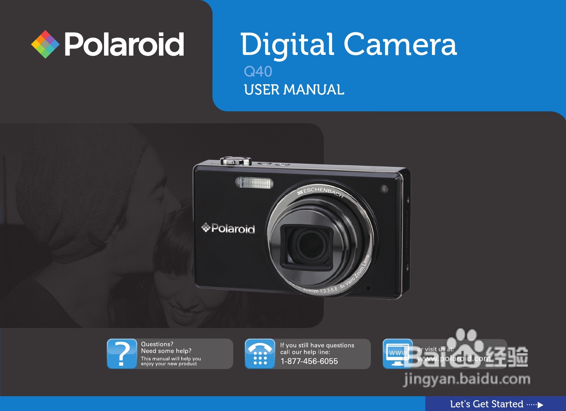 宝丽来Polaroid Q40数码相机使用说明书:[1]
