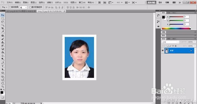 3分钟教你制作一寸证件照,不求人自己搞定