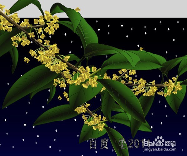 flash中秋贺卡——桂花香里月儿圆