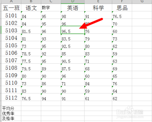 电子表格中不能计算平均值问题的解决方法