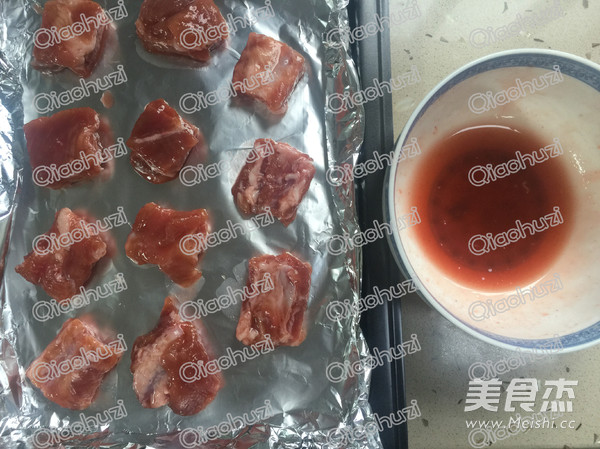 酱香烤小排的做法
