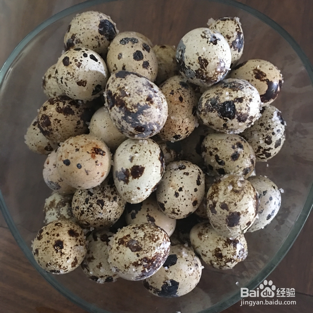 就该这样做盐焗鹌鹑蛋