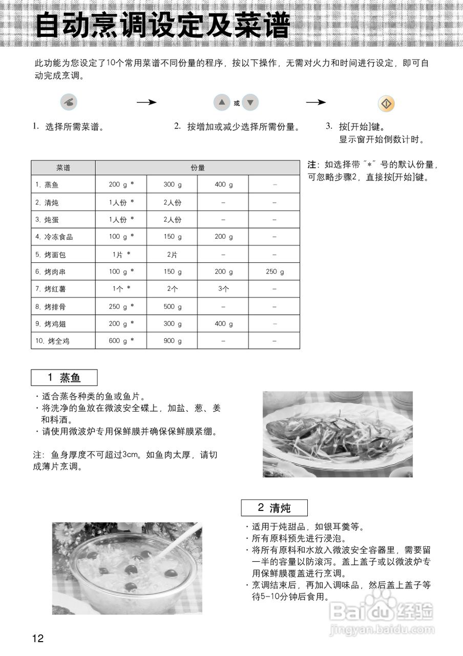松下NN-K5542MF微波炉使用说明书