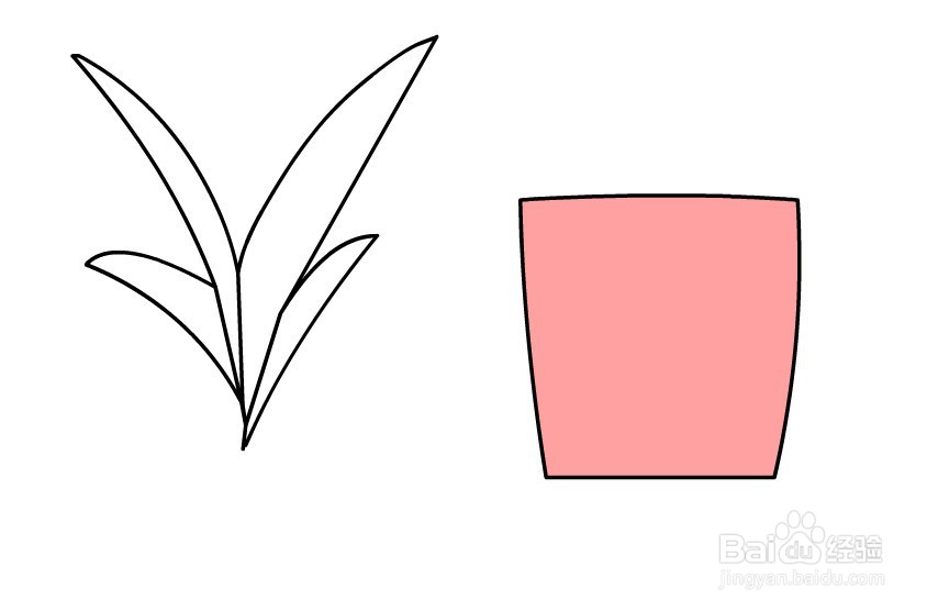 flash绘制一个盆栽的形象
