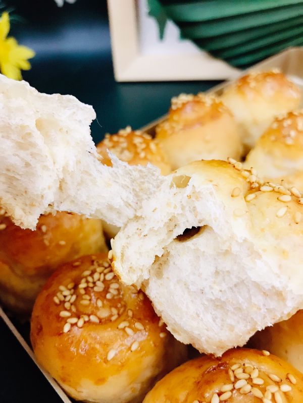 脆底蜂蜜小面包