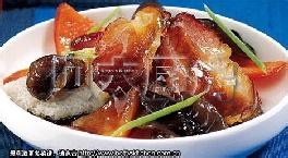 腊肉竹荪的做法