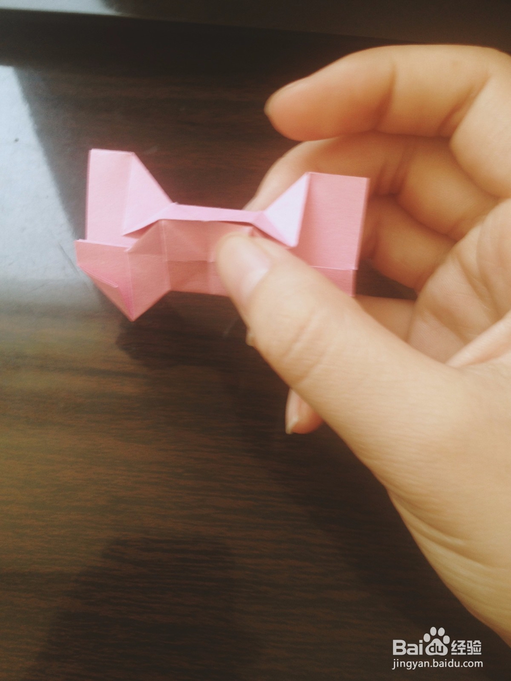 折纸图解教程—蝴蝶结