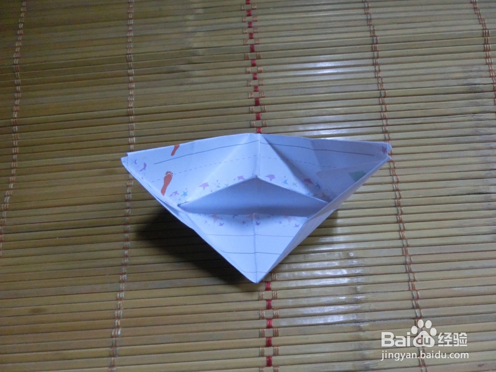 纸船怎么折叠?