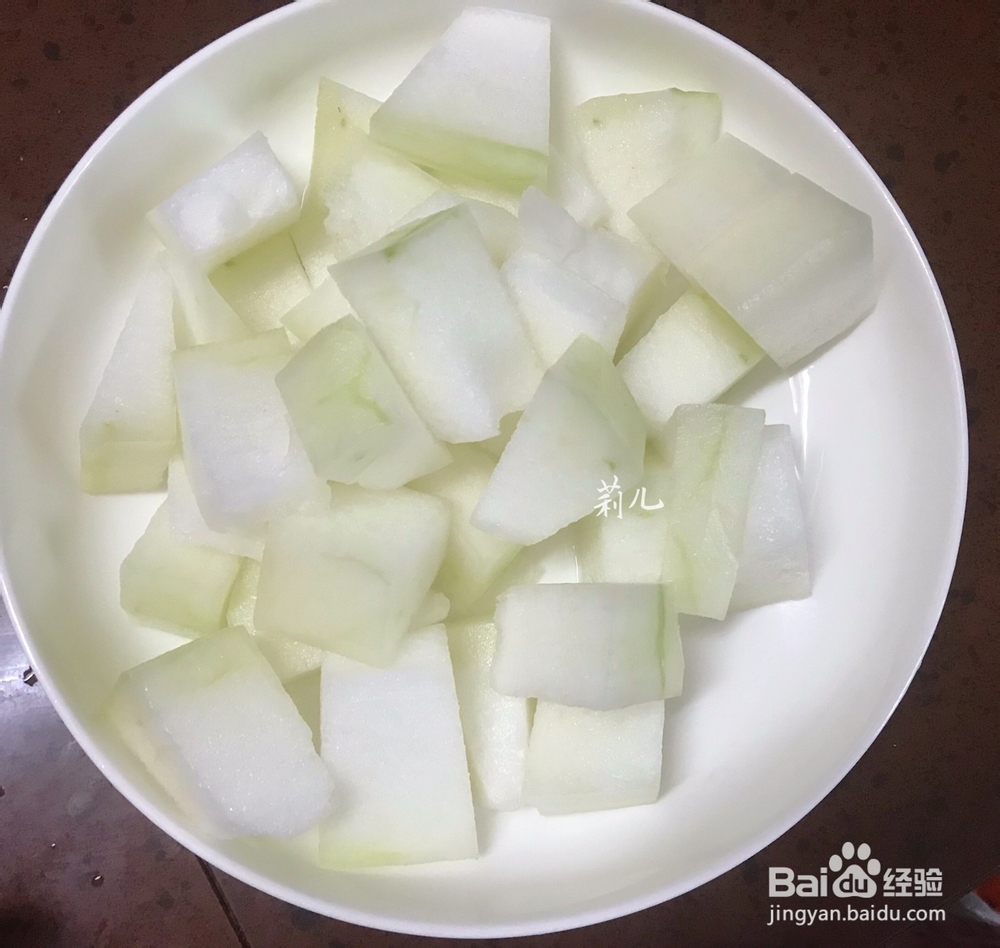吃货必学美食-快手汤虾皮冬瓜汤!
