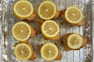 柠香黑椒烤鸡翅