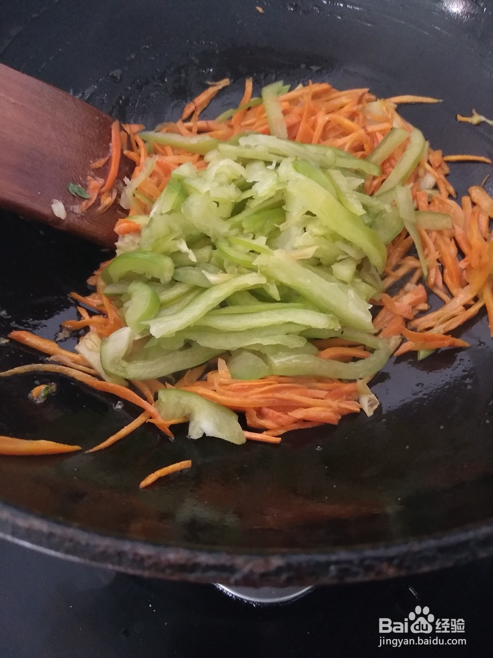 怎么做胡萝卜青椒丝炒肉