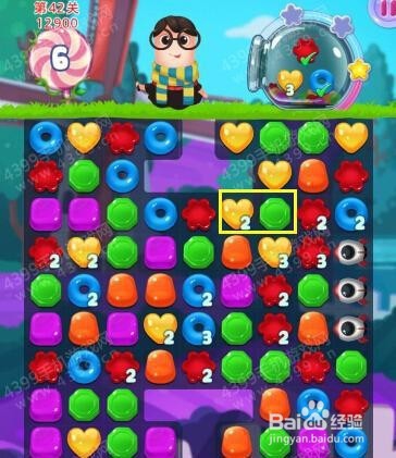 宾果消消消42关怎么过