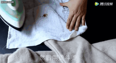 大衣脏了，不用洗不用晒，一条毛巾就搞定！