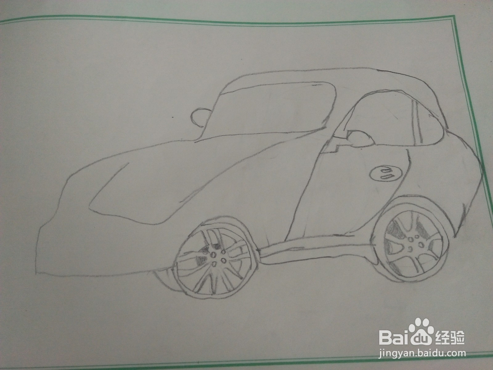 简笔画汽车怎么画