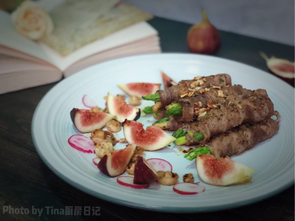 芦笋白玉菇肥牛卷