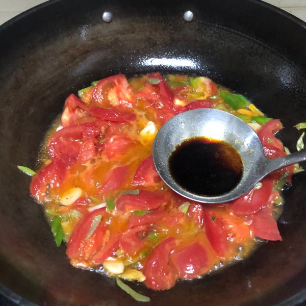 番茄鸡蛋捞面条