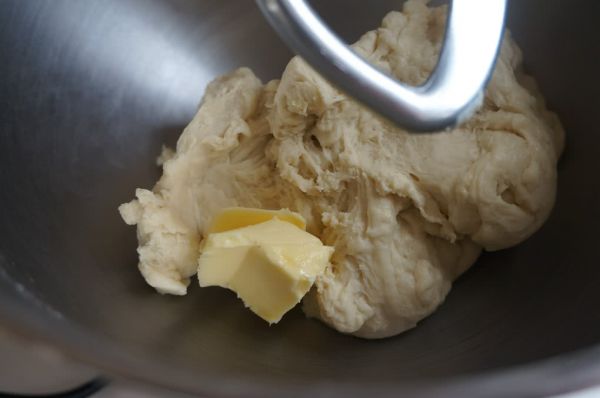 蜜豆夹心小面包