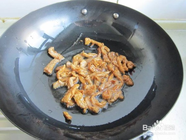 如何制作韭菜豆干炒羊肉