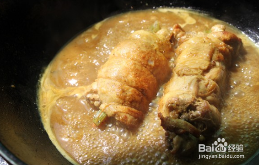 咖喱鸡肉抱抱卷