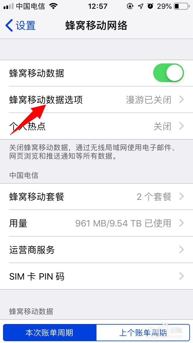 iPhone怎么设置通话不断网