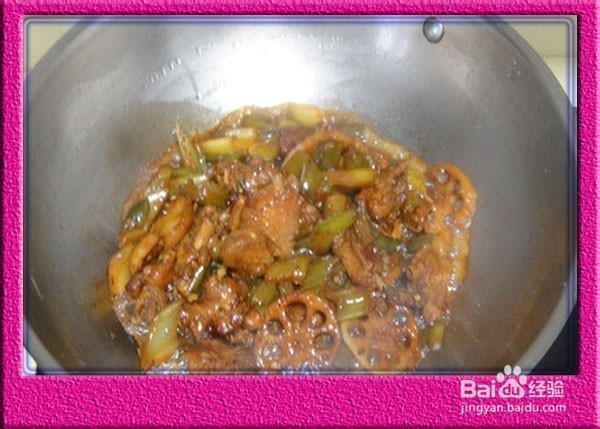 家常菜泡椒莲藕鸡翅