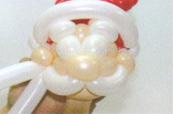 魔法气球造型系列之气球圣诞老人（上）
