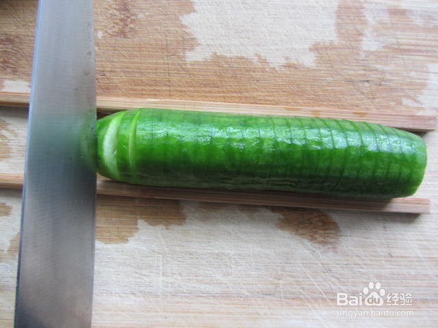 荆芥拌蓑衣黄瓜